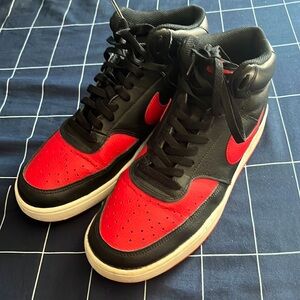 Slightly worn Nike court vision shoes ￼